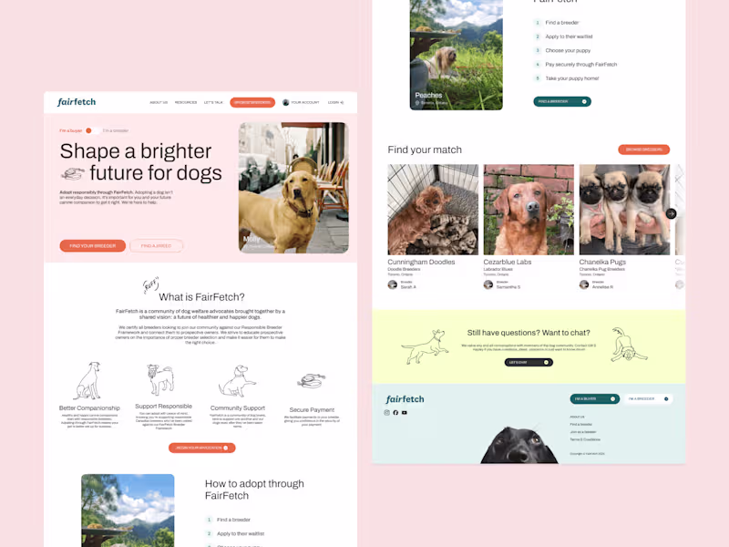Cover image for High Converting Dev Ready Landing Page UI Design