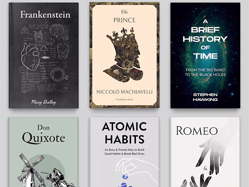 Cover image for Redesign of Classic Book Covers