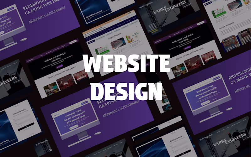 Cover image for I Build modern animated home page layout with micro interactions