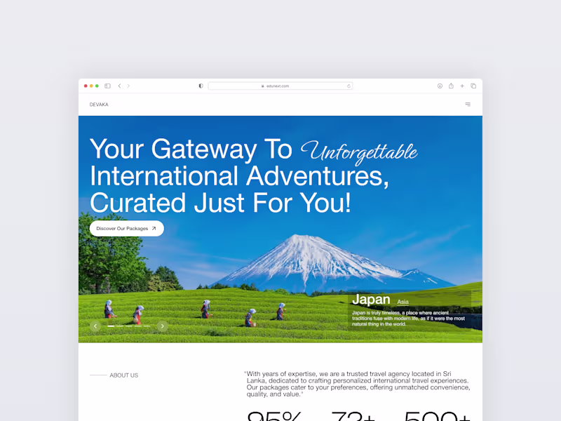 Cover image for Landing Page UI/UX Design