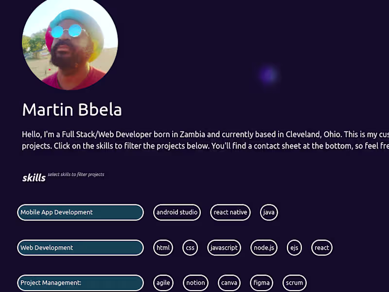 Cover image for My Portfolio