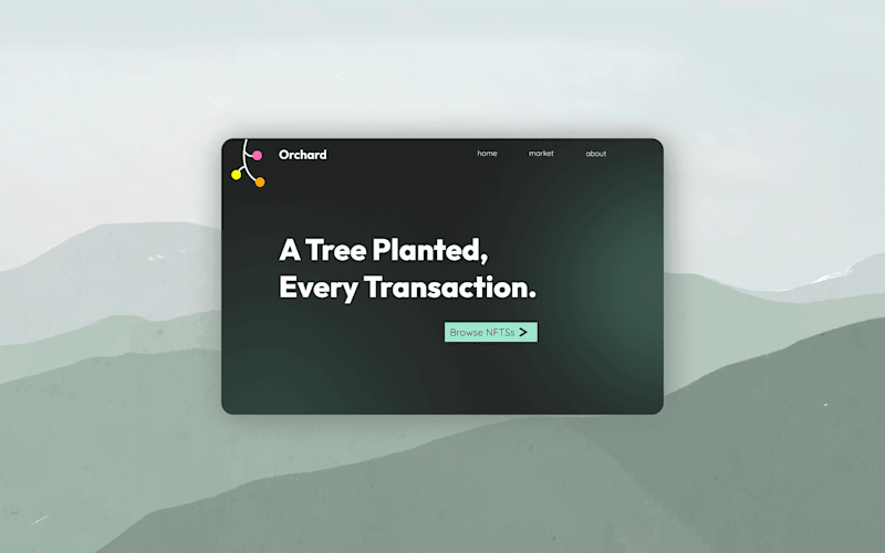 Cover image for NFT Landing Page