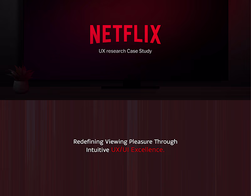 Cover image for Netflix UX Research Case Study :: Behance