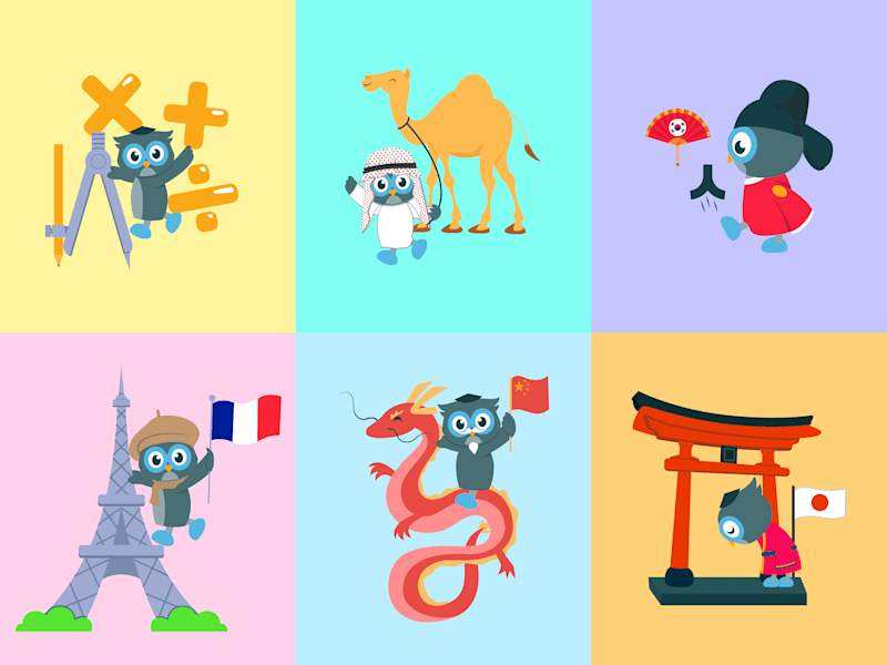Cover image for Cute Mascot for Education