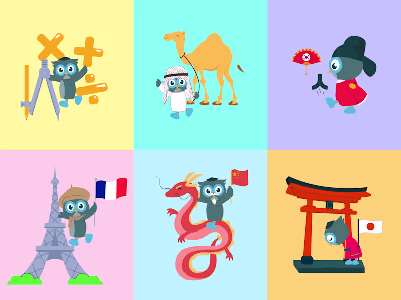 Cover image for Cute Mascot for Education
