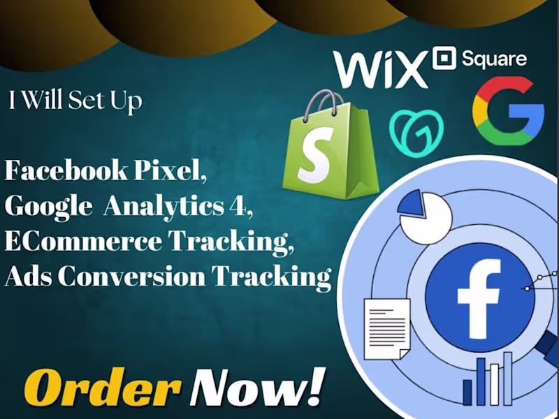 Cover image for Setup facebook pixel ga4 ecommerce and ads conversion tracking