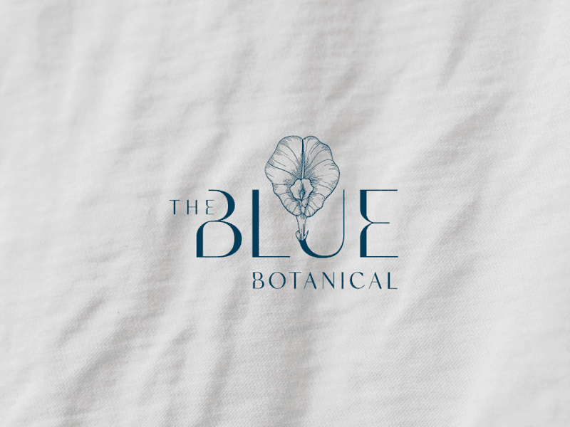 Cover image for Brand Identity - The Blue Botanical
