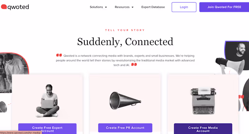 Cover image for Community & Event Growth for Qwoted