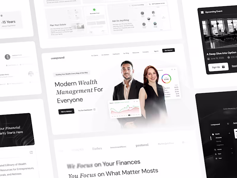 Cover image for Compound - Website Redesign