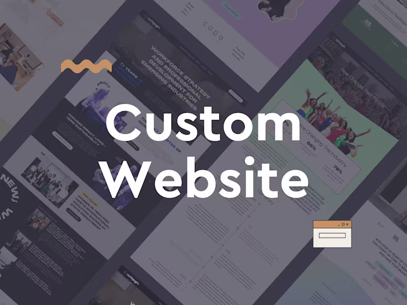 Cover image for Squarespace and Webflow Design and Development