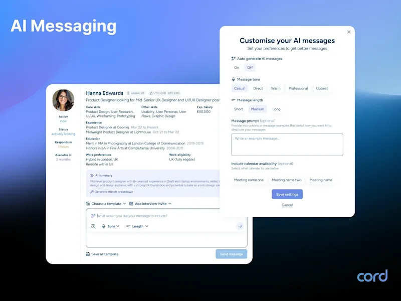 Cover image for Cord Messaging Ai