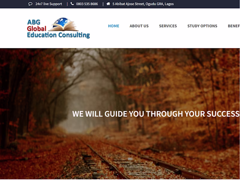 Cover image for Abg Global Education(Web Development) 