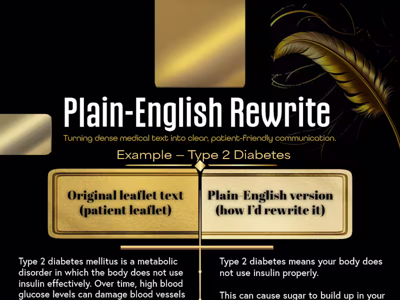 Cover image for Healthcare Digital Content — Engagement & Clarity