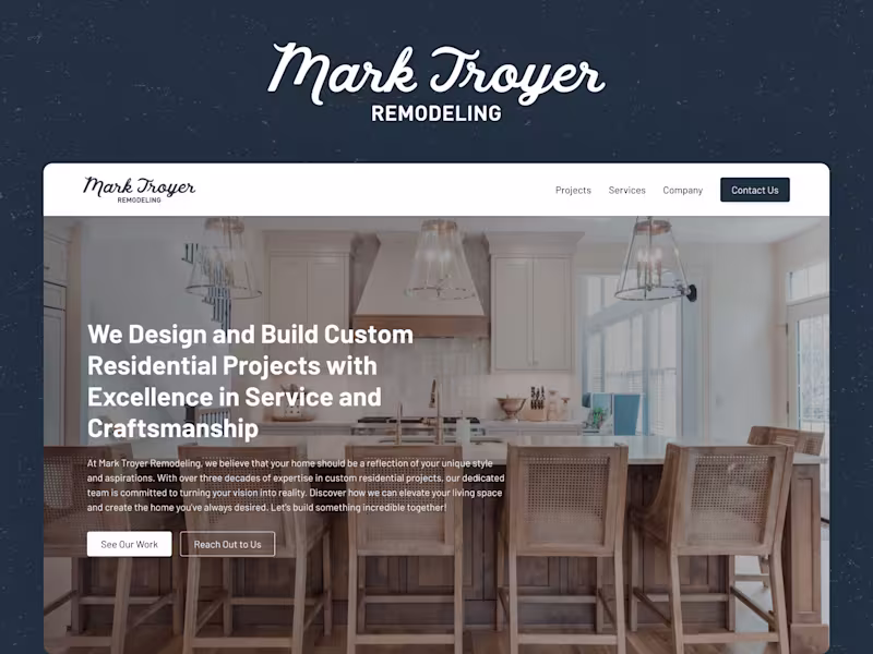 Cover image for Local Construction Company Gets a Facelift