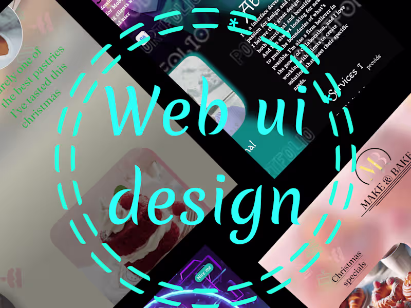 Cover image for UI designer(web/mobile application)