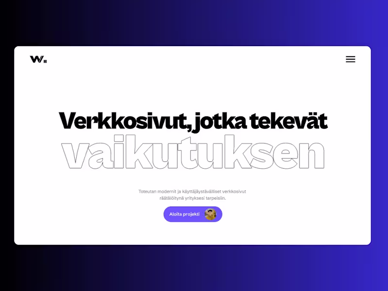 Cover image for Website for a Web Design Agency