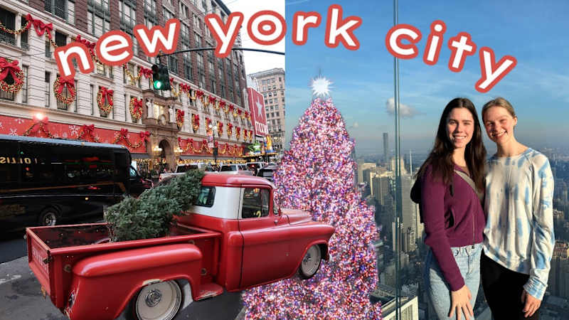 Cover image for taking a spontaneous trip to NYC!! | vlogmas day 9 - YouTube