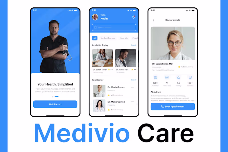 Cover image for Medical & Healthcare Mobile App
I