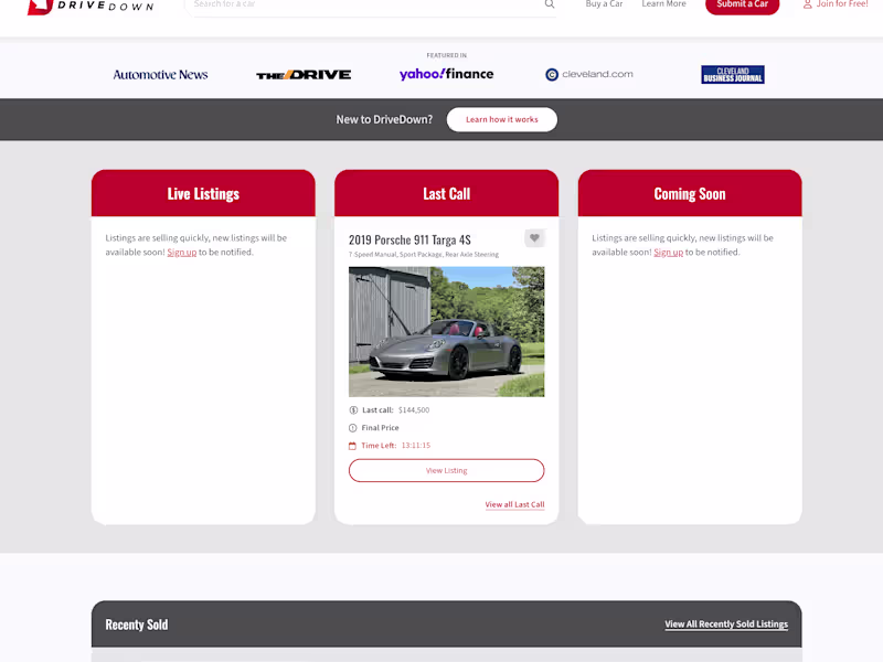 Cover image for DriveDownCars