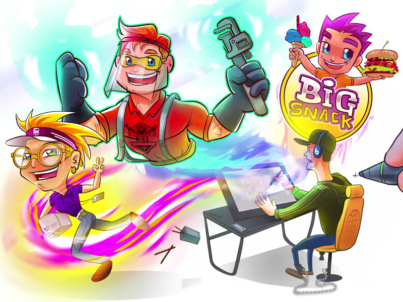 Cover image for Custom Digital Illustrations