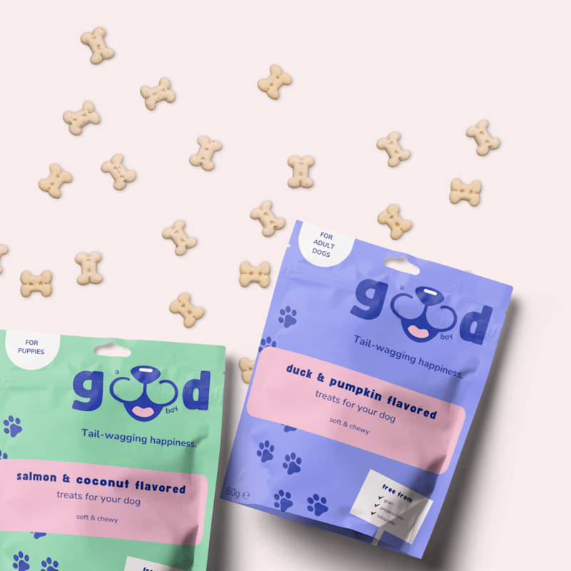 Cover image for a good boy -dog treats