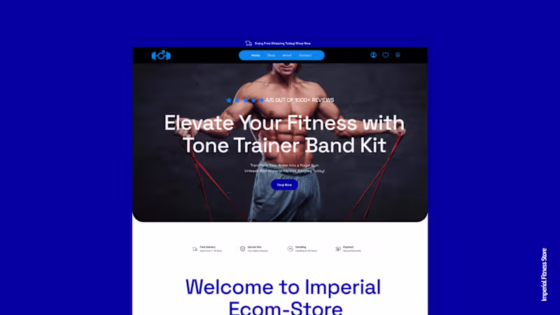 Cover image for Imperial Fitness Store