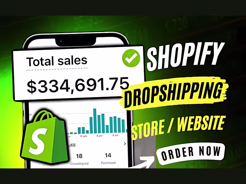 Cover image for Shopify Website Design & Development