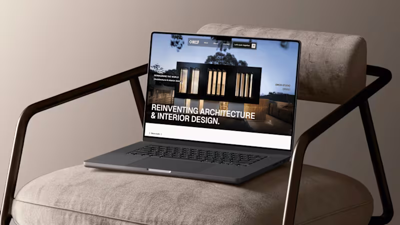 Cover image for OIKOS Studio  - Strategic Website & Brand redesign.