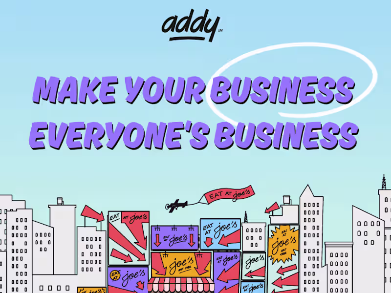 Cover image for Addy | Landing pages & emails
