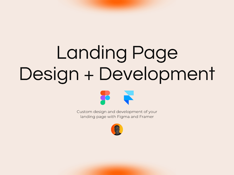 Cover image for Landing Page(Design + Development)