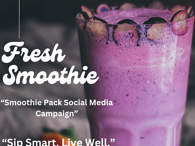Cover image for Healthy Smoothie Pack Marketing Campaign