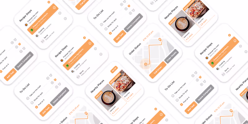 Cover image for Orange Widget: A Visual Design Kit for Rapid Integration