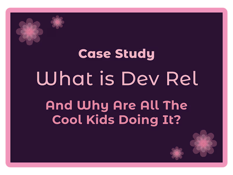 Cover image for What Is Dev Rel And Why Are All The Cool Kids Doing It?
