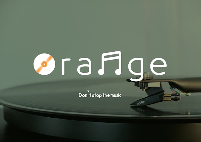 Cover image for Orange for music on Behance
