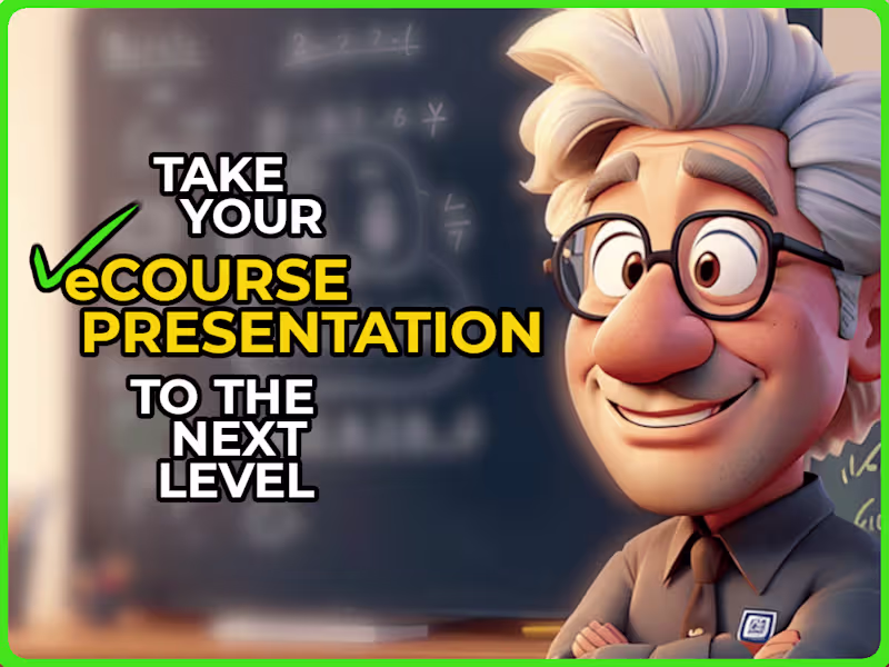 Cover image for E-course Content Presentation