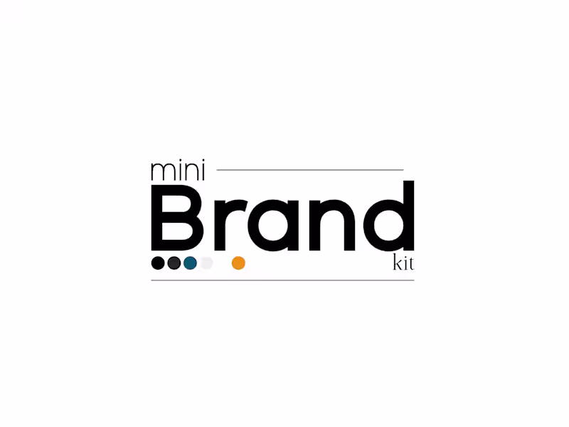 Cover image for Brand Kit (Starter Package)