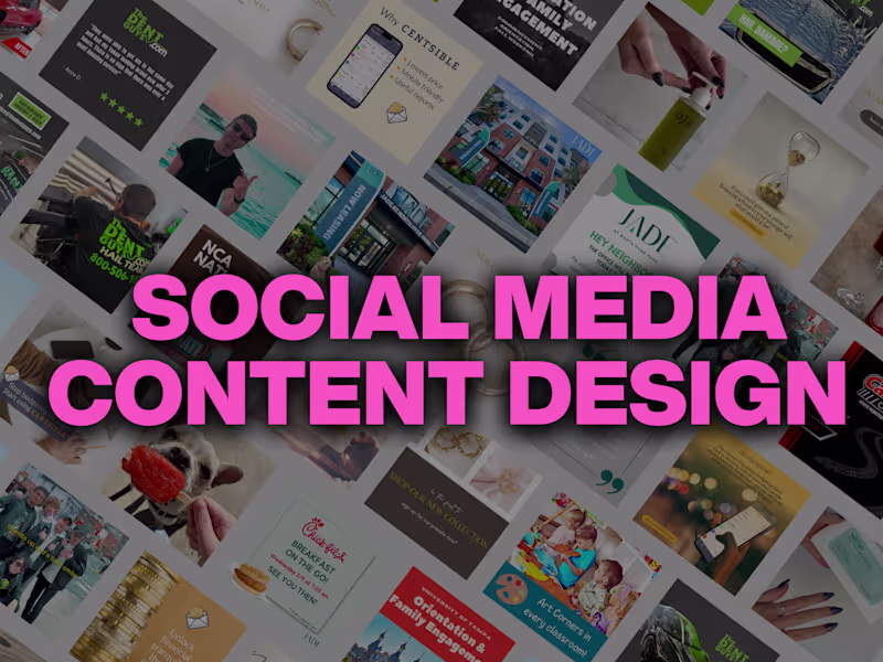 Cover image for Social Media Content Design
