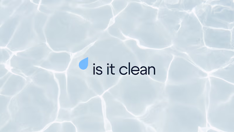Cover image for Is It Clean Logo Redesign