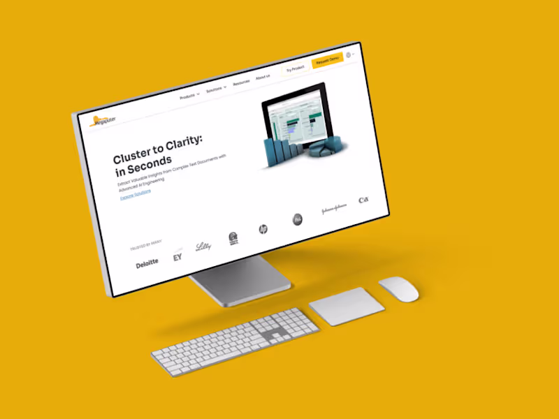 Cover image for SaaS Website Redesign for Sales