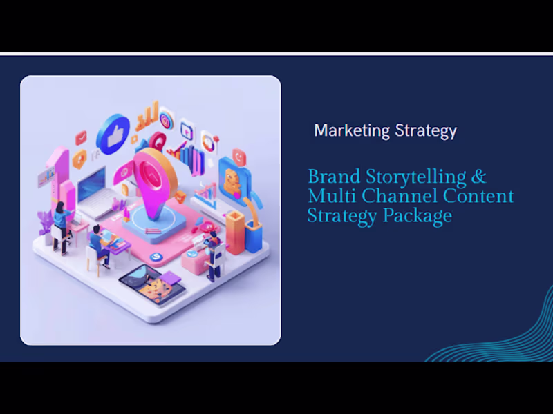 Cover image for Brand Storytelling & Content Strategy