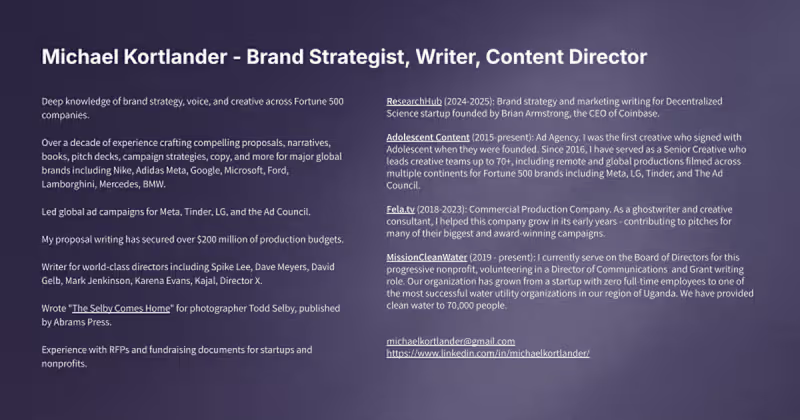 Cover image for Kortlander Brand Strategy 2026