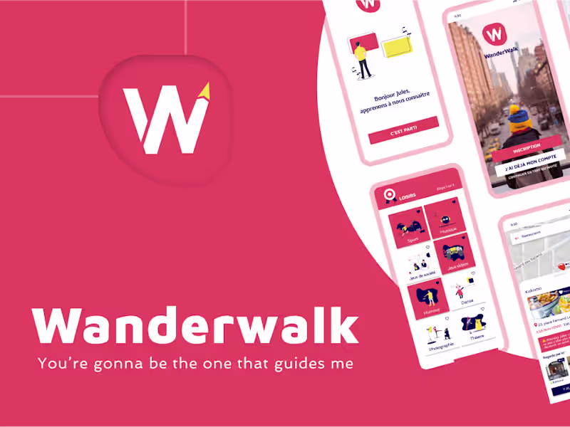 Cover image for Wanderwalk - Mobile App
