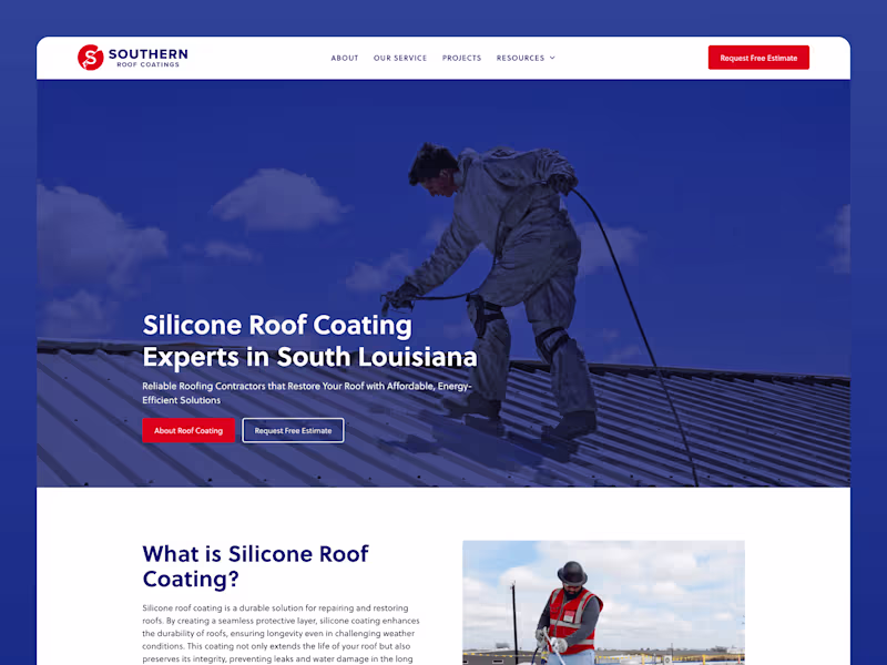 Cover image for Southern Roof Coatings