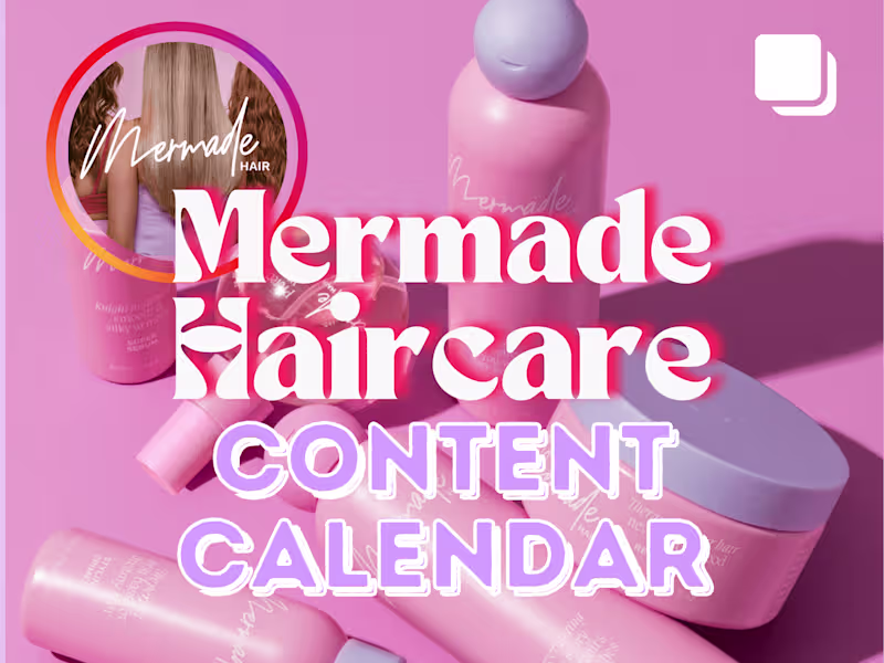 Cover image for SMM (Sample Content Calendar)