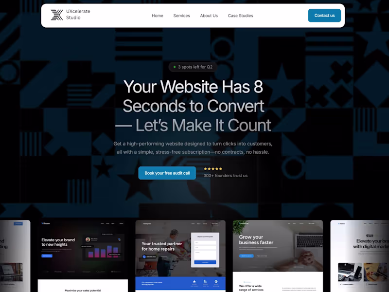 Cover image for Portfolio Website - self/Agency