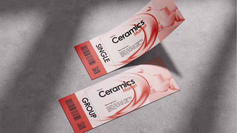 Cover image for Ceramics Market Event Identity Design