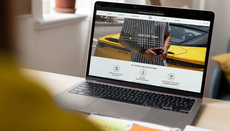 Cover image for Web Design - Go Getter Wallets