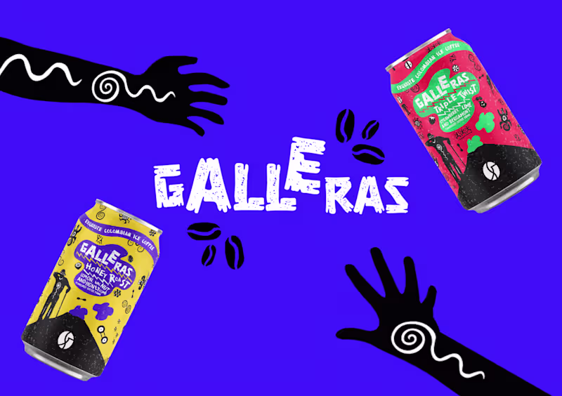 Cover image for Galleras - Soft Drink Branding Project