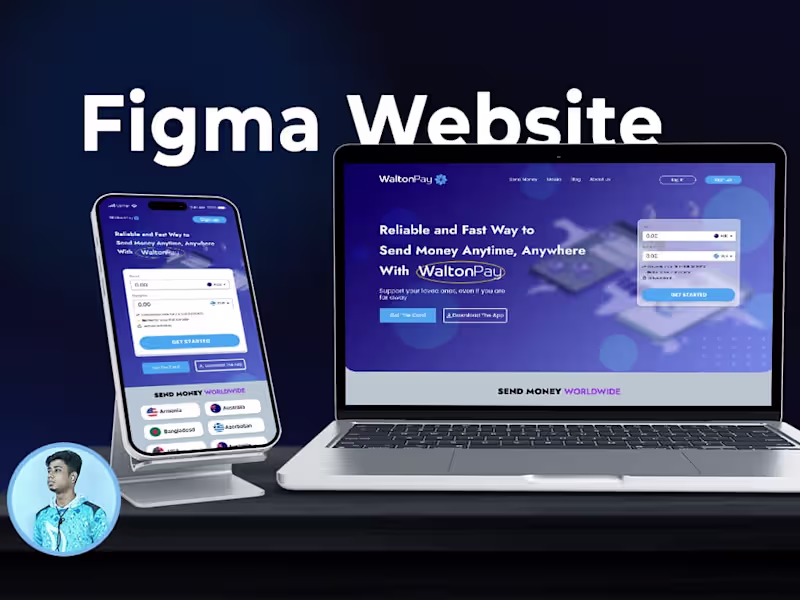 Cover image for Design or Redesign your website with  Figma