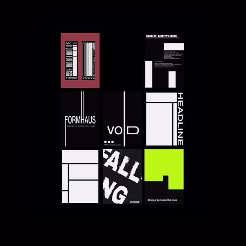 Cover image for Poster & typography posters  